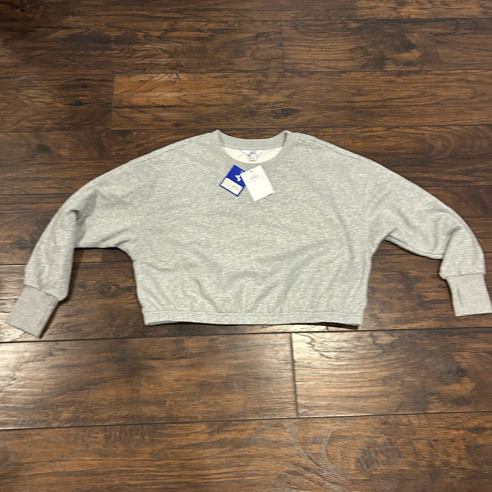 JoyLab Cropped Boxyfit Sweatshirt NWT